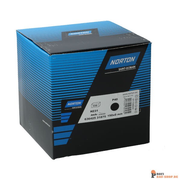 nortonschleifmittel/NORTON_schleifmittel_63642531875 Discs Selfgrip Norton H231 150x0 GRIT 40_137780